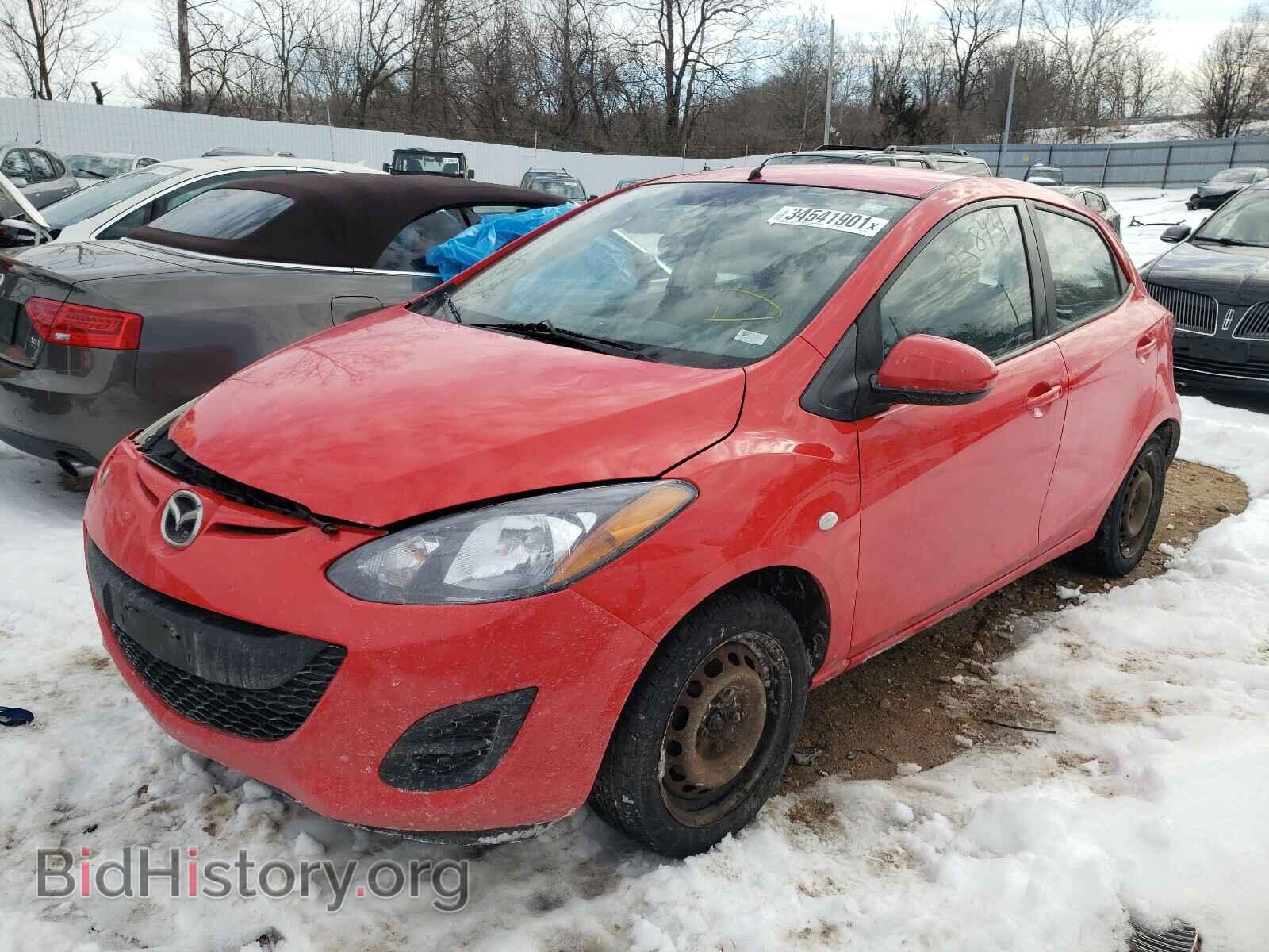 2011 MAZDA 2 - VIN: JM1DE1HYXB0120538 - Фото 2