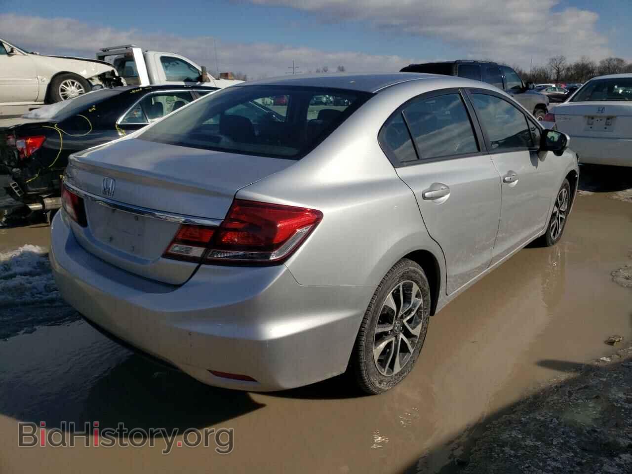 2014 HONDA CIVIC - VIN: 2HGFB2F89EH552694 - Фото 4