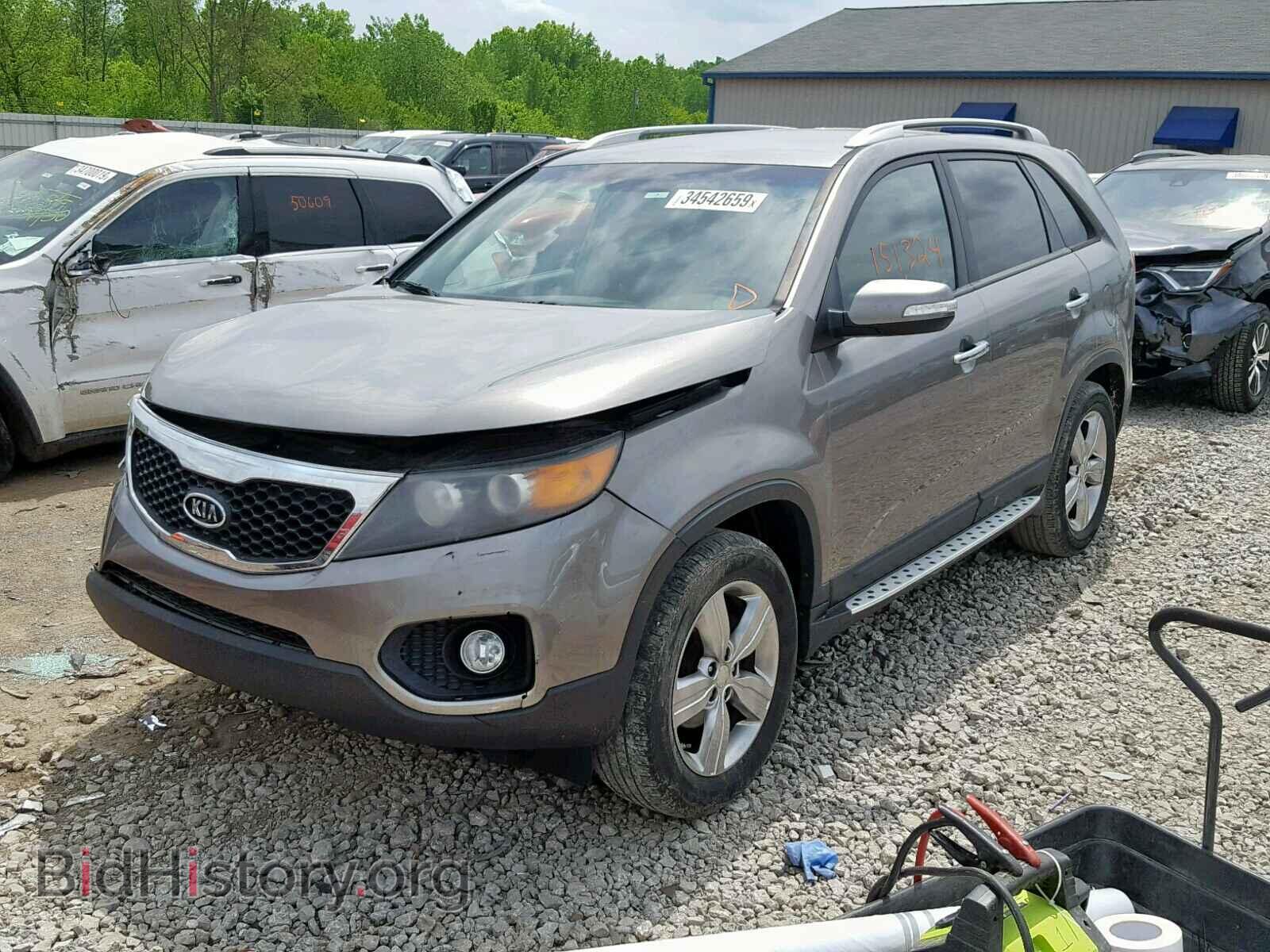 2012 KIA SORENTO EX - VIN: 5XYKU3A63CG242510 - Фото 2