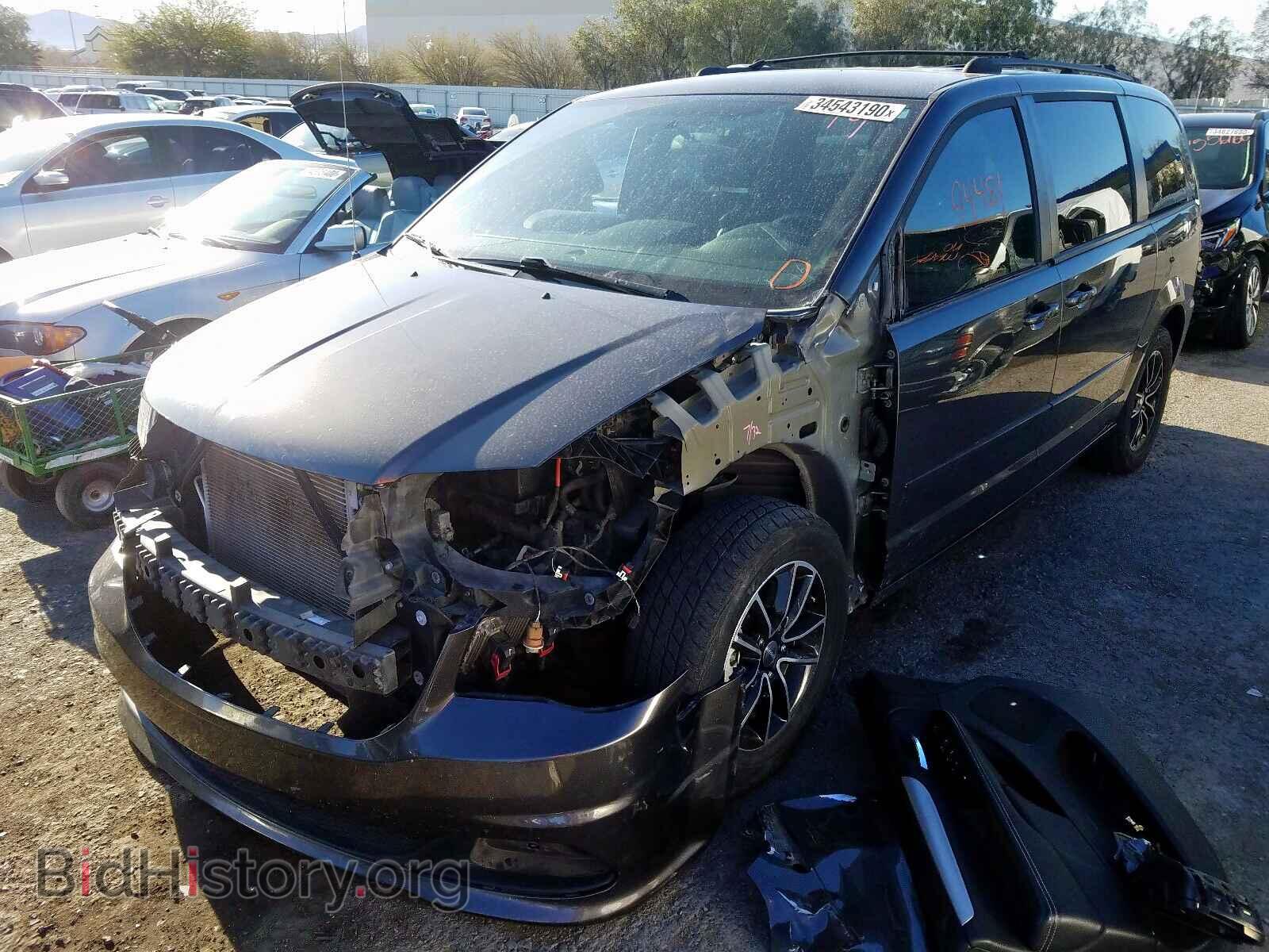 2016 DODGE CARAVAN - VIN: 2C4RDGCG8GR324780 - Фото 2