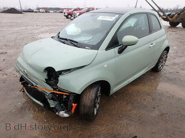 2012 FIAT 500 - VIN: 3C3CFFBR2CT199204 - Фото 2