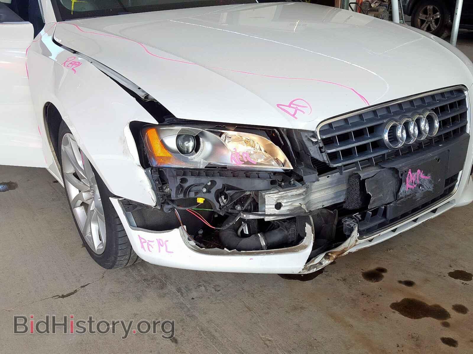 2012 AUDI A5 - VIN: WAUCFAFRXCA003197 - Фото 9
