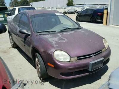 2000 Dodge NEON Neon/ES, фиолетовый — VIN 1B3ES46C4YD582988, Copart