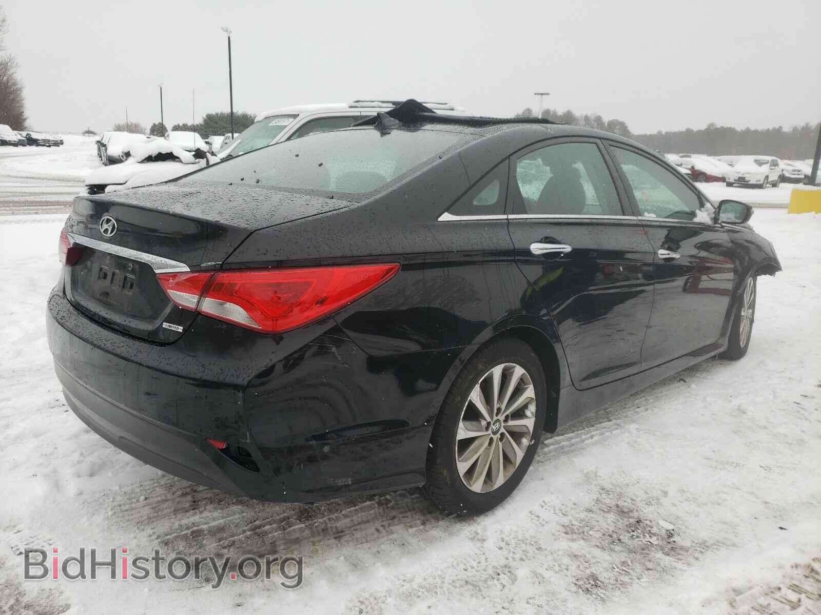 2014 HYUNDAI SONATA - VIN: 5NPEC4AC0EH825561 - Фото 4