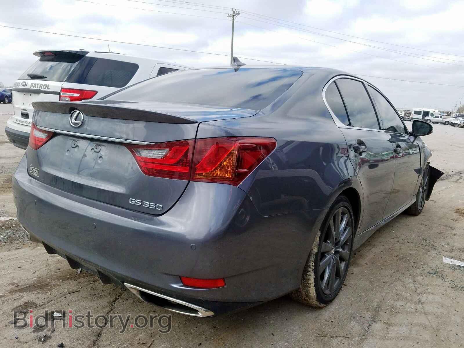 2013 LEXUS GS350 - VIN: JTHBE1BL6D5014063 - Фото 4