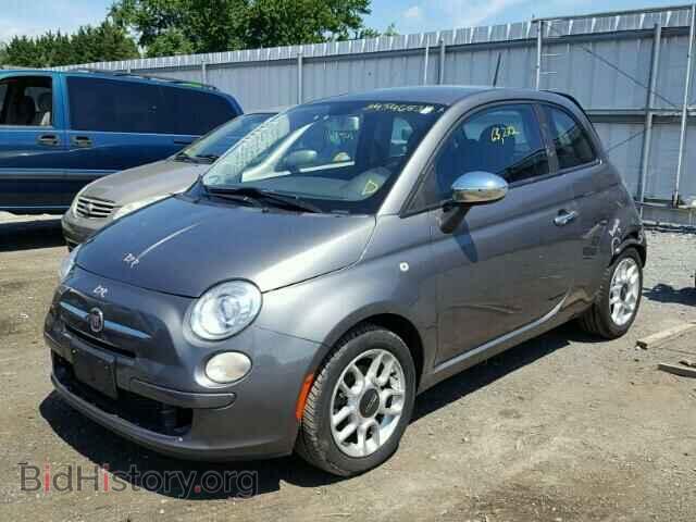 2012 FIAT 500 - VIN: 3C3CFFAR1CT110756 - Фото 2