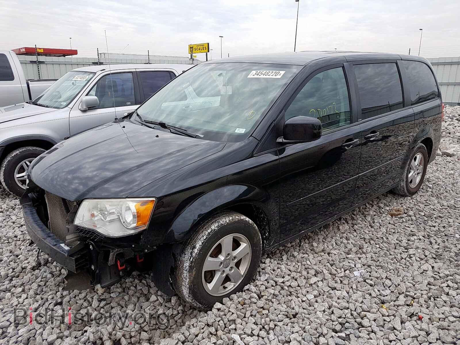 2013 DODGE CARAVAN - VIN: 2C4RDGCG2DR521035 - Фото 2