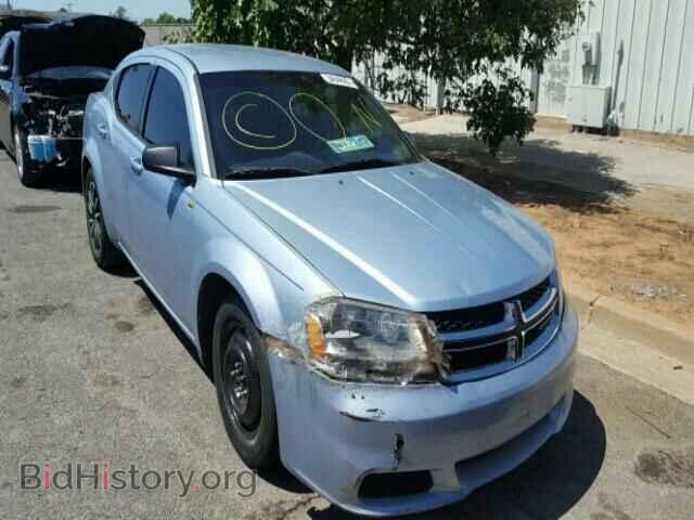 Фотография 1C3CDZAB8DN684105 - DODGE AVENGER 2013