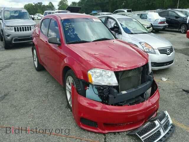 Фотография 1C3CDZAG7DN576408 - DODGE AVENGER 2013