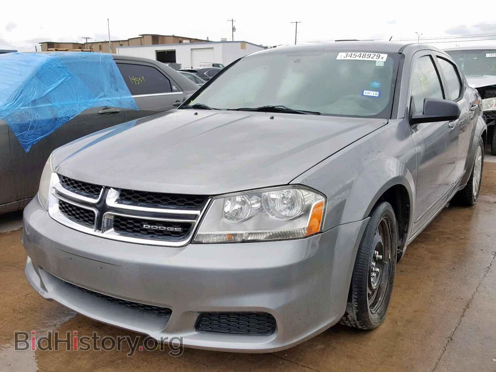 2011 DODGE AVENGER - VIN: 1B3BD4FB7BN572624 - Фото 2