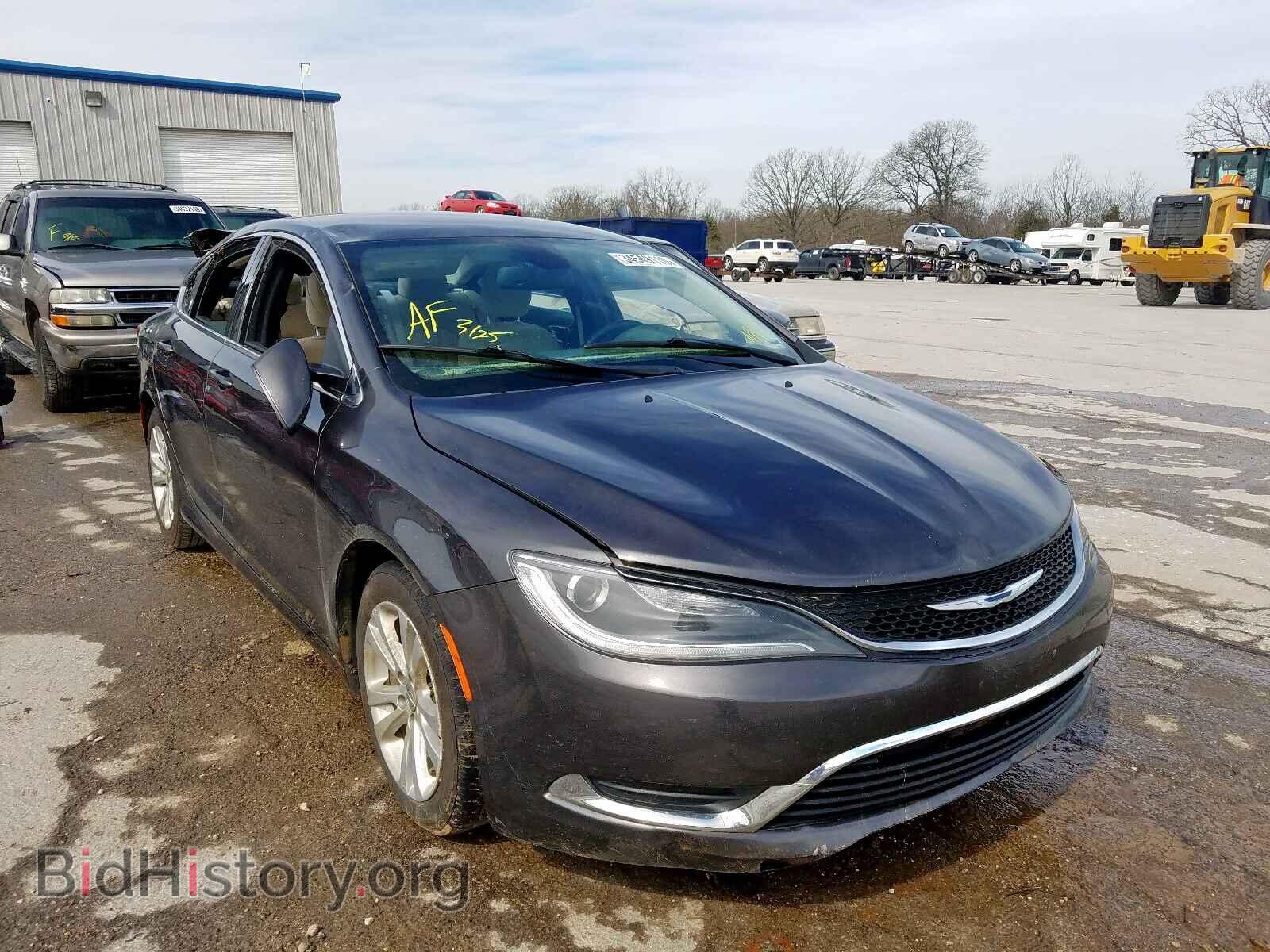Фотография 1C3CCCAB3FN611243 - CHRYSLER 200 2015