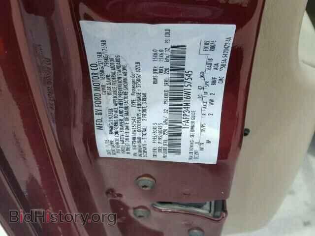 2006 FORD FOCUS - VIN: 1FAFP34N16W157545 - Фото 10