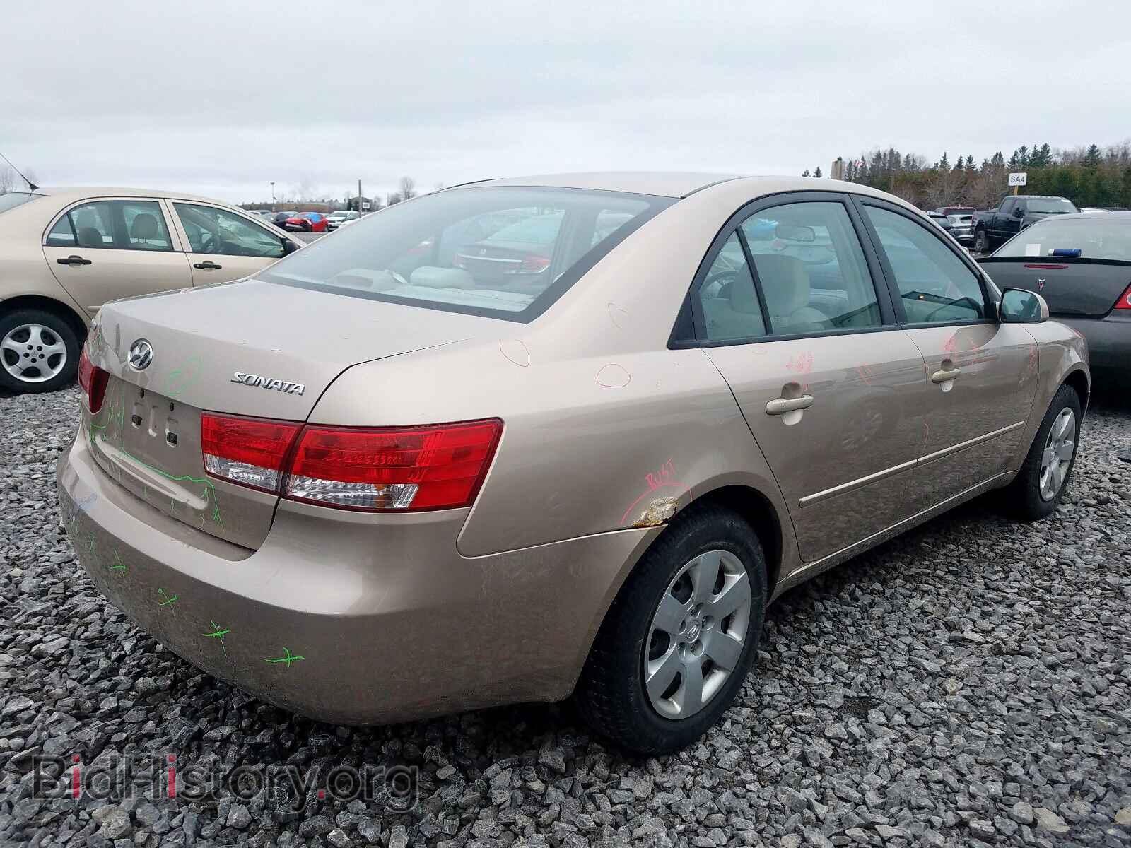 2006 HYUNDAI SONATA - VIN: KMHET46C06A081408 - Фото 4