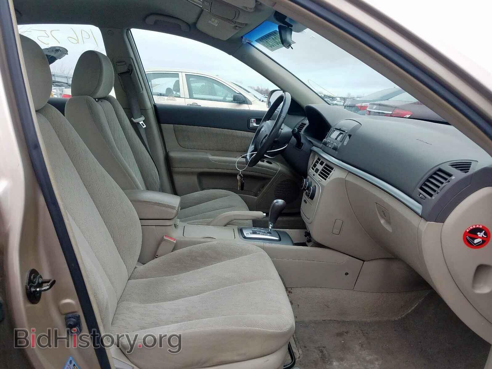 2006 HYUNDAI SONATA - VIN: KMHET46C06A081408 - Фото 5