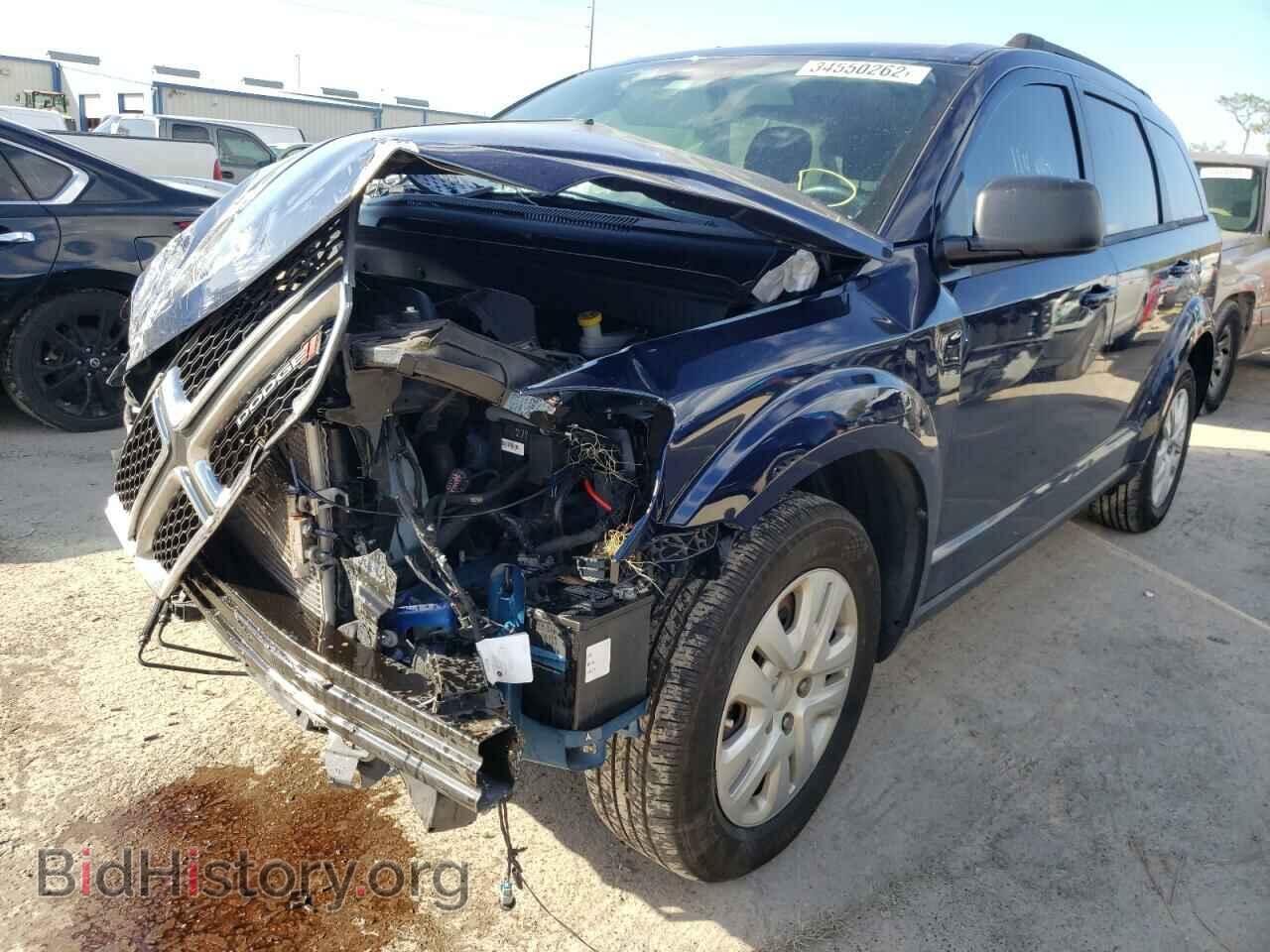 2018 DODGE JOURNEY - VIN: 3C4PDCAB1JT158811 - Фото 2
