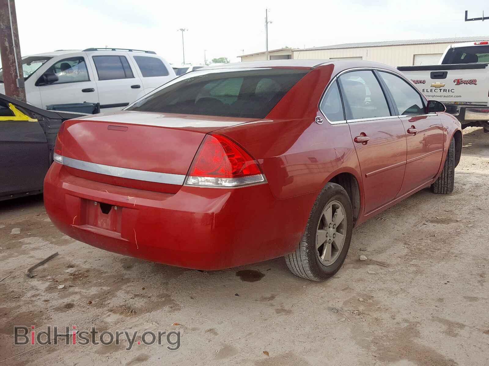 2008 CHEVROLET IMPALA - VIN: 2G1WT55N081247384 - Фото 4