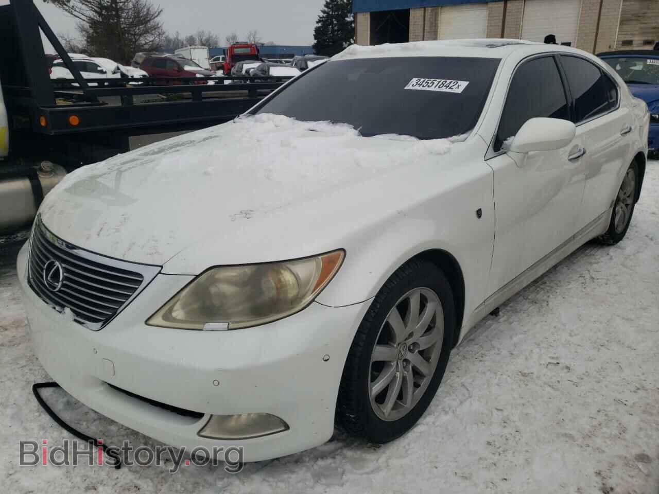2007 LEXUS LS460 - VIN: JTHBL46F675039013 - Фото 2