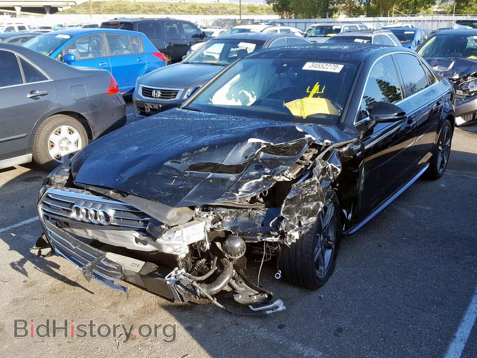 2017 AUDI A4 - VIN: WAUENAF48HN031984 - Фото 2
