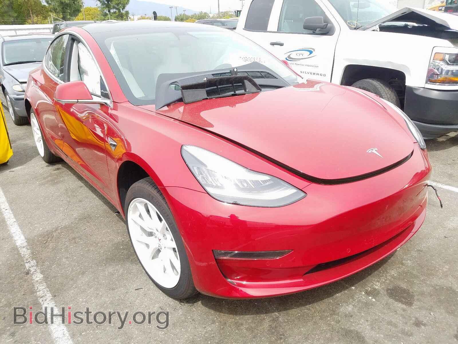 Photo 5YJ3E1EA4KF413100 - TESLA MODEL 3 2019
