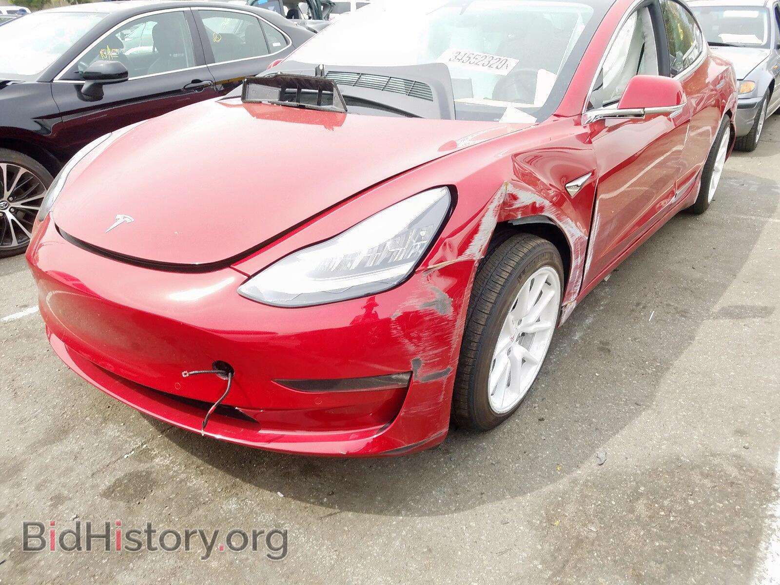 2019 TESLA MODEL 3 - VIN: 5YJ3E1EA4KF413100 - Фото 2