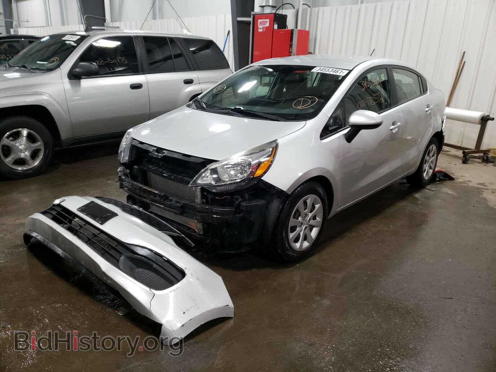 2013 KIA RIO - VIN: KNADM4A32D6252550 - Фото 2