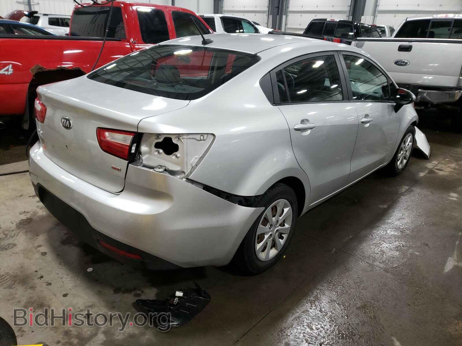 2013 KIA RIO - VIN: KNADM4A32D6252550 - Фото 4
