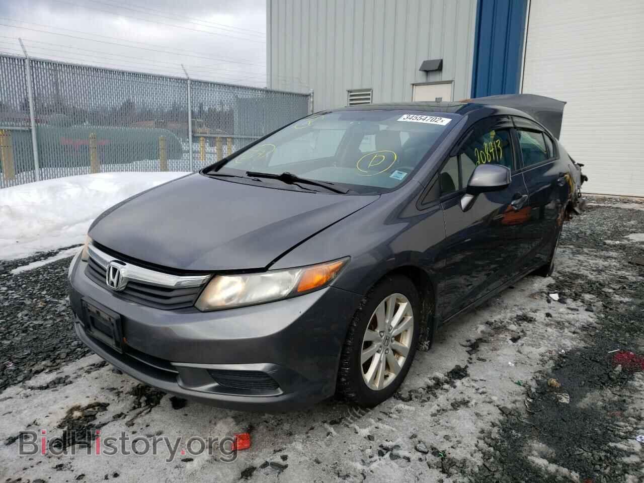 2012 HONDA CIVIC - VIN: 2HGFB2F56CH102729 - Фото 2