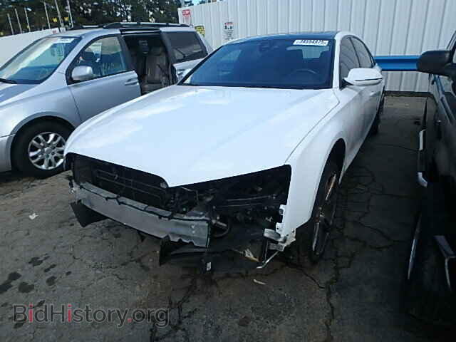 2013 AUDI A8 - VIN: WAURGAFD9DN002449 - Фото 2