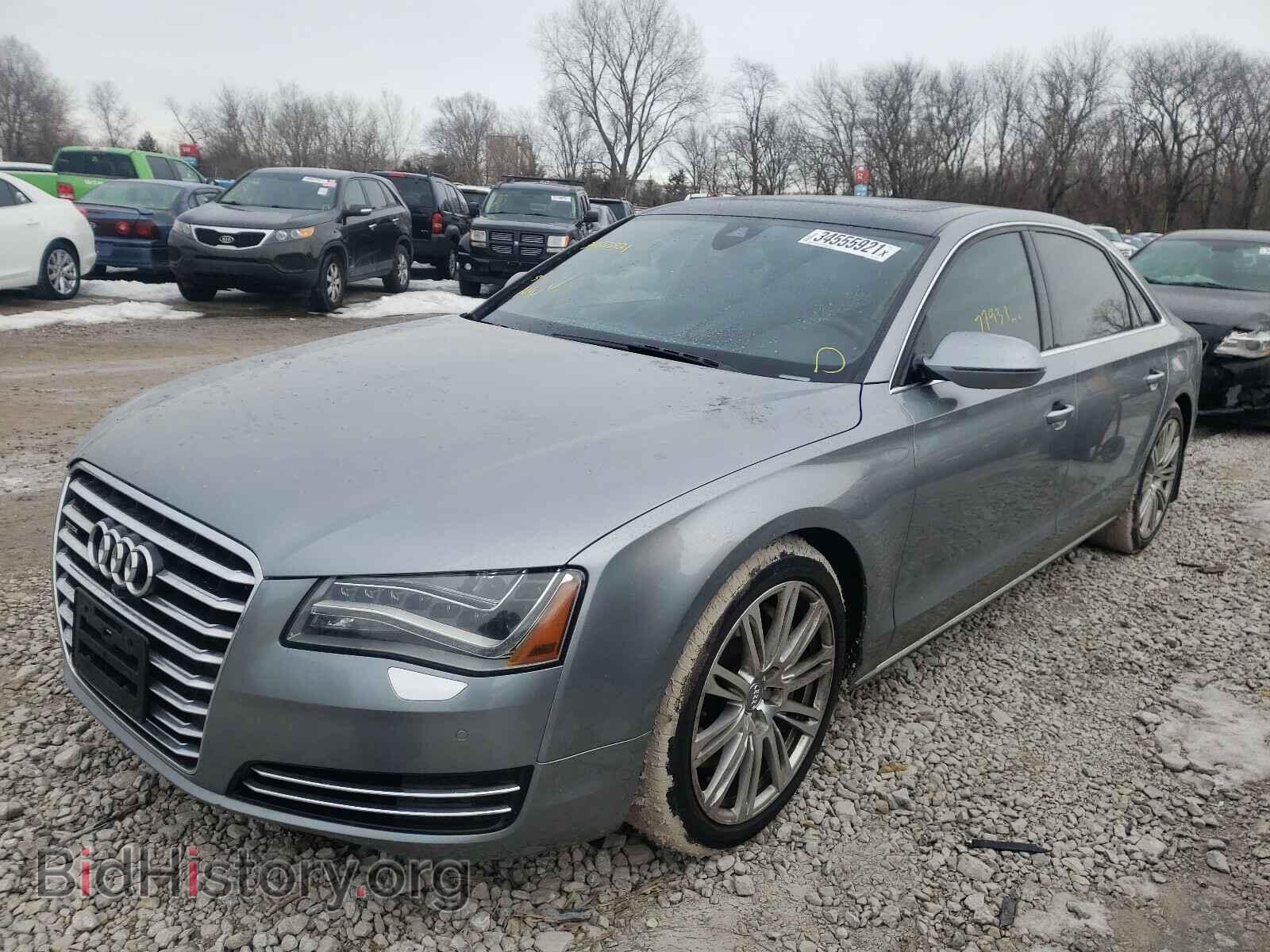 2013 AUDI A8 - VIN: WAUR2AFD8DN019533 - Photo 2
