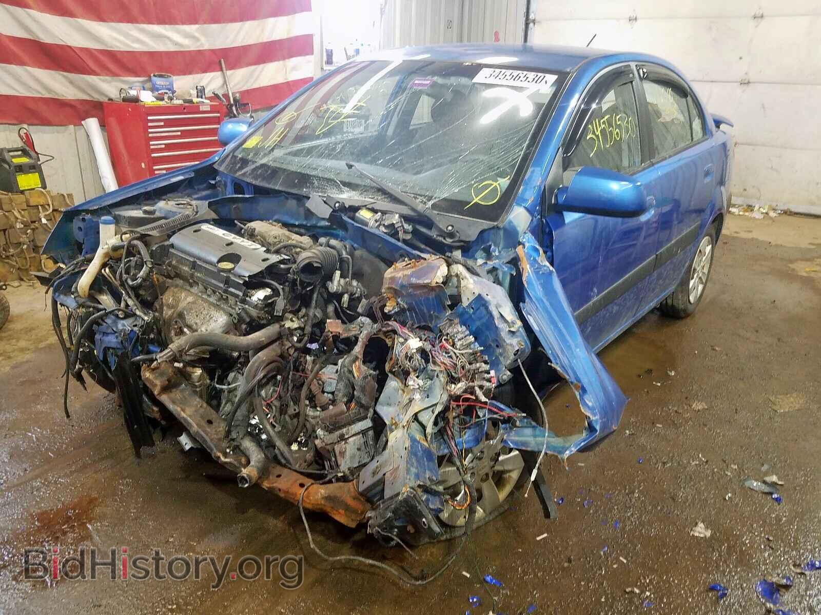 2008 KIA RIO BASE - VIN: KNADE123786324844 - Photo 2