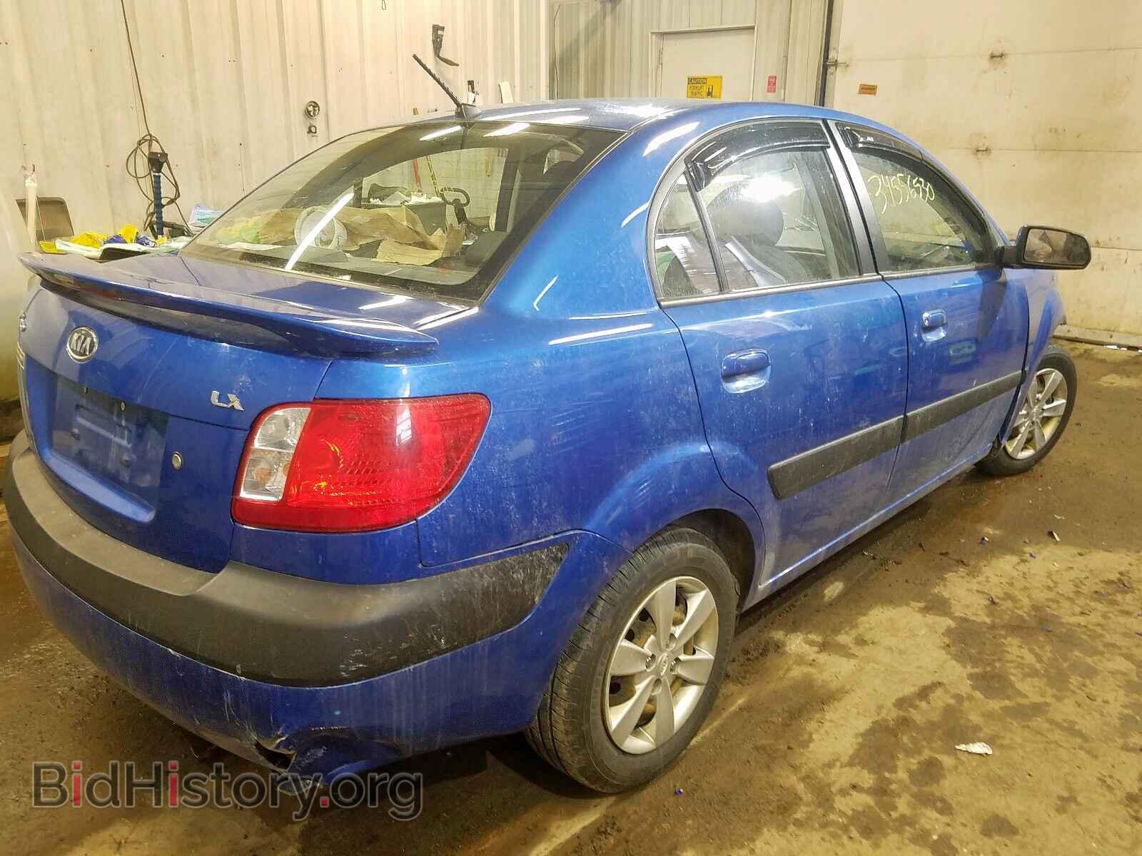 2008 KIA RIO BASE - VIN: KNADE123786324844 - Photo 4