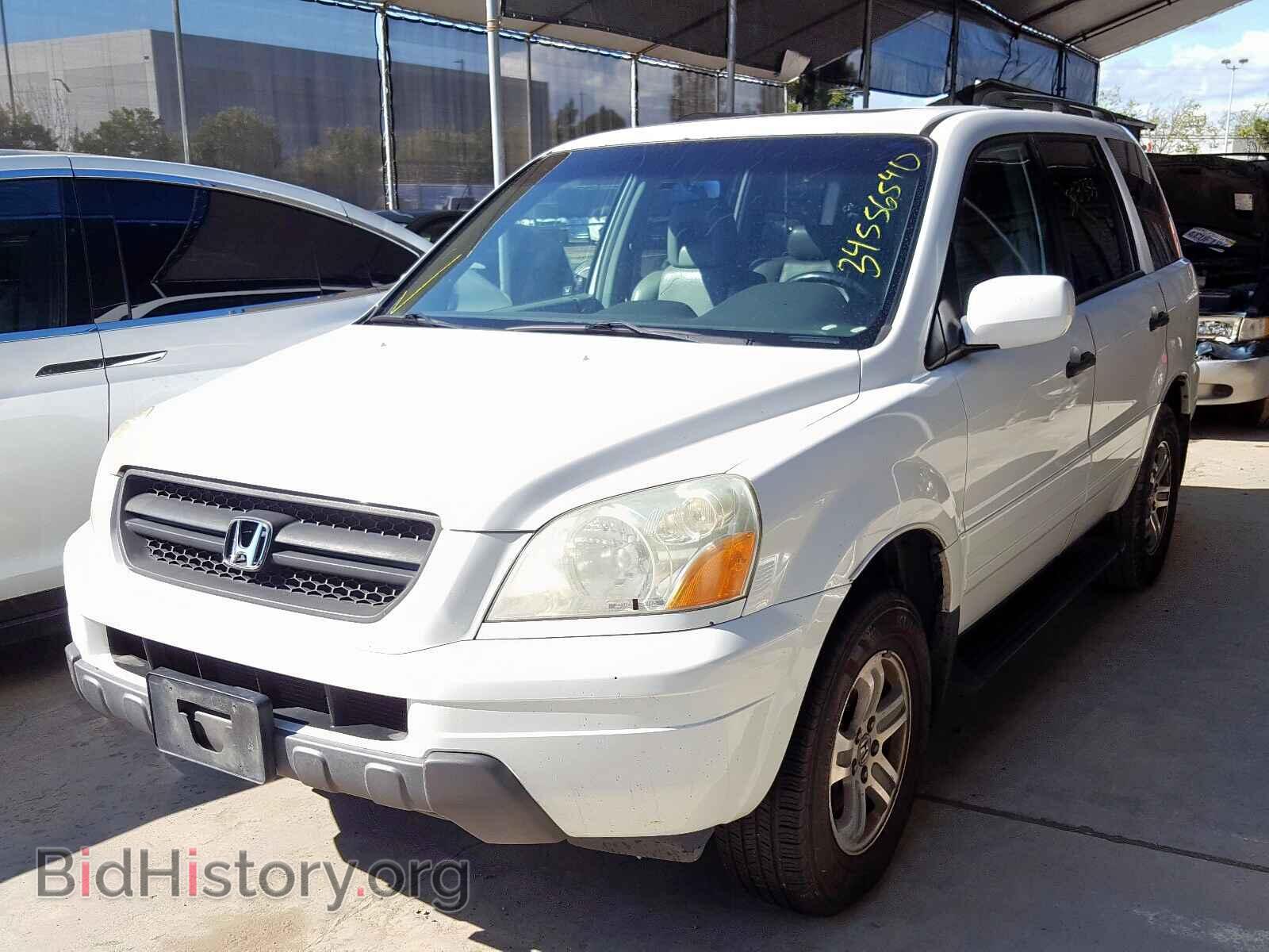 2005 HONDA PILOT - VIN: 2HKYF18745H549221 - Фото 2