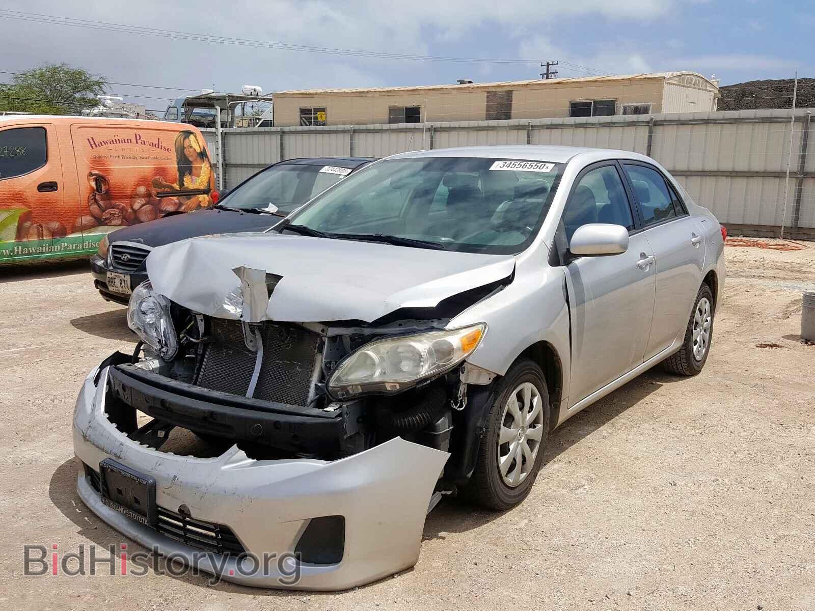 2011 TOYOTA COROLLA - VIN: 2T1BU4EE0BC539655 - Фото 2