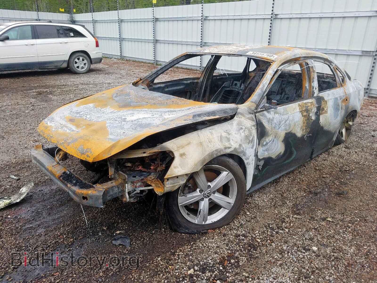 2014 VOLKSWAGEN PASSAT - VIN: 1VWAT7A35EC055219 - Фото 2