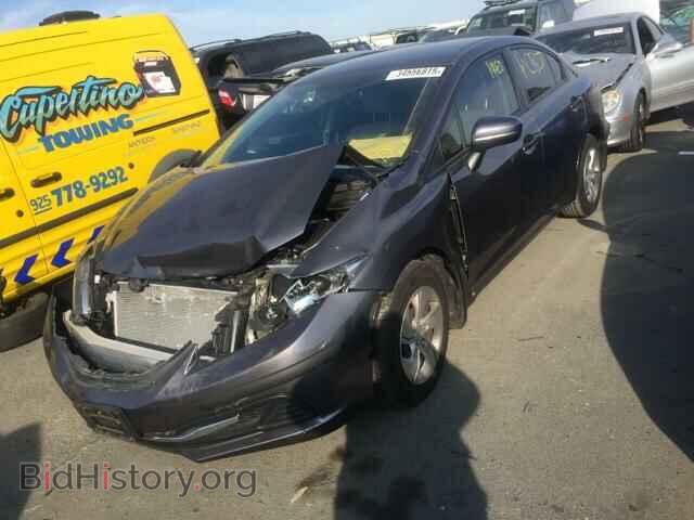 2014 HONDA CIVIC - VIN: 19XFB2F54EE240556 - Фото 2