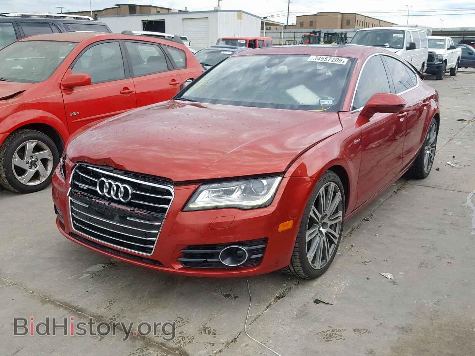 2012 AUDI A7 - VIN: WAUSGAFC7CN031701 - Фото 2