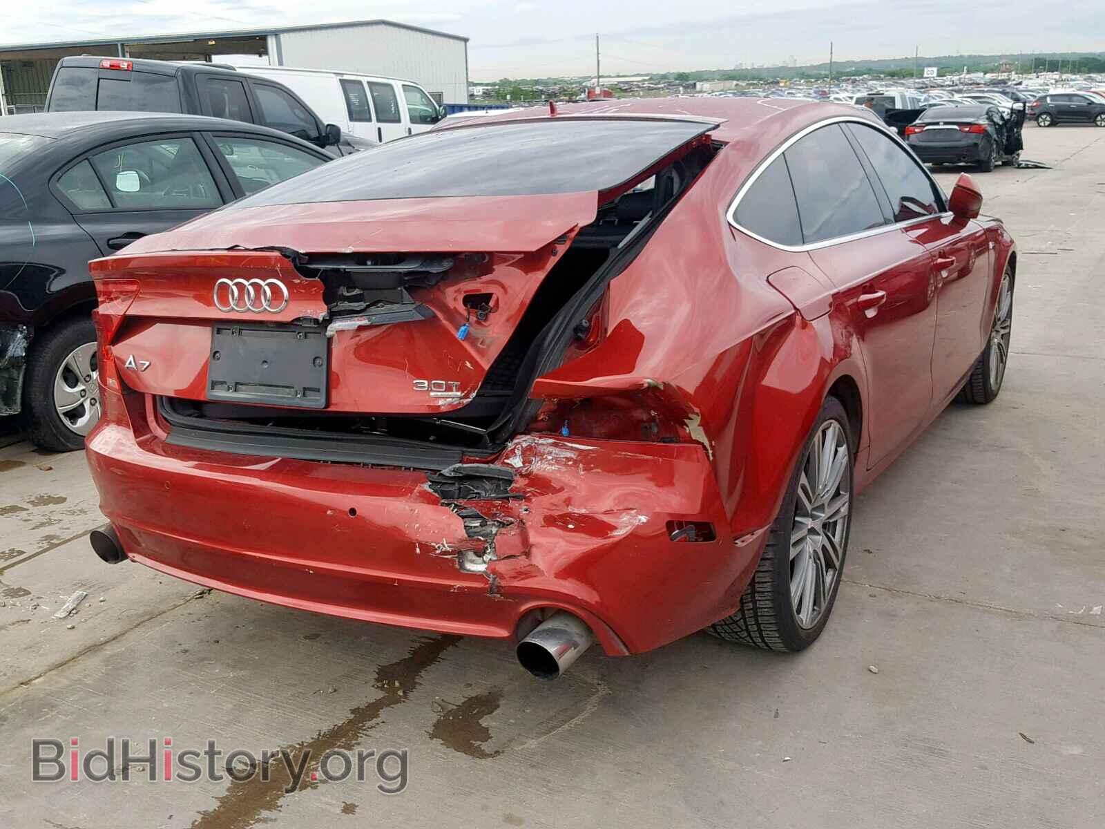 2012 AUDI A7 - VIN: WAUSGAFC7CN031701 - Фото 4