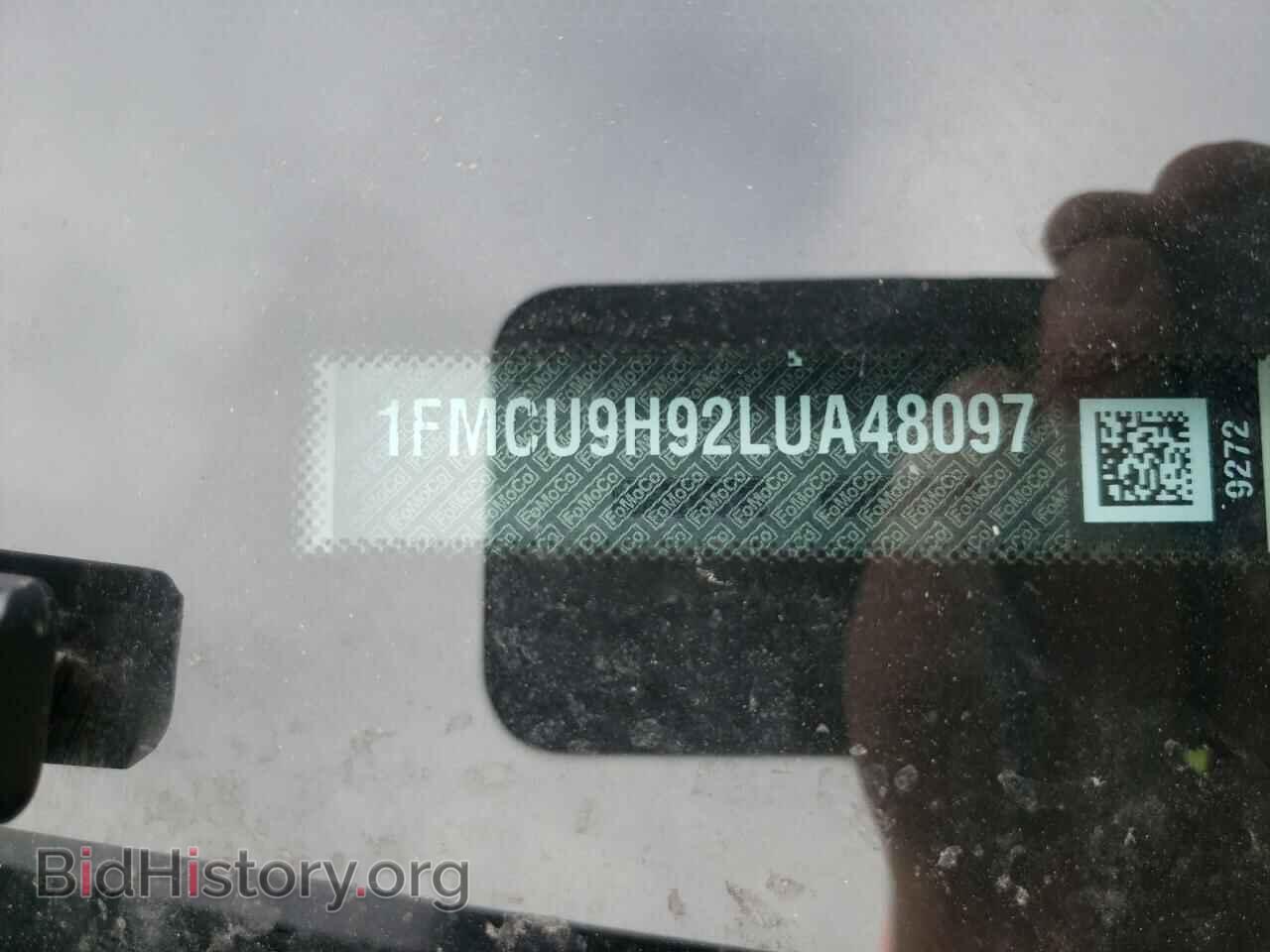 2020 FORD ESCAPE - VIN: 1FMCU9H92LUA48097 - Фото 10