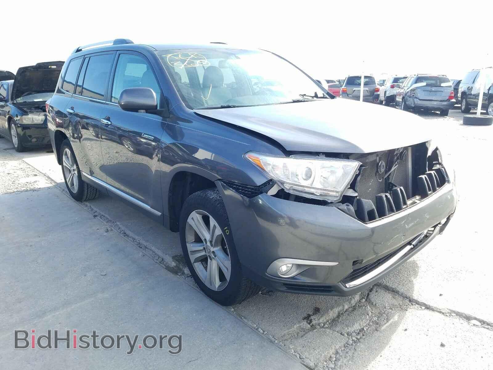 Фотография 5TDYK3EH8DS136618 - TOYOTA HIGHLANDER 2013