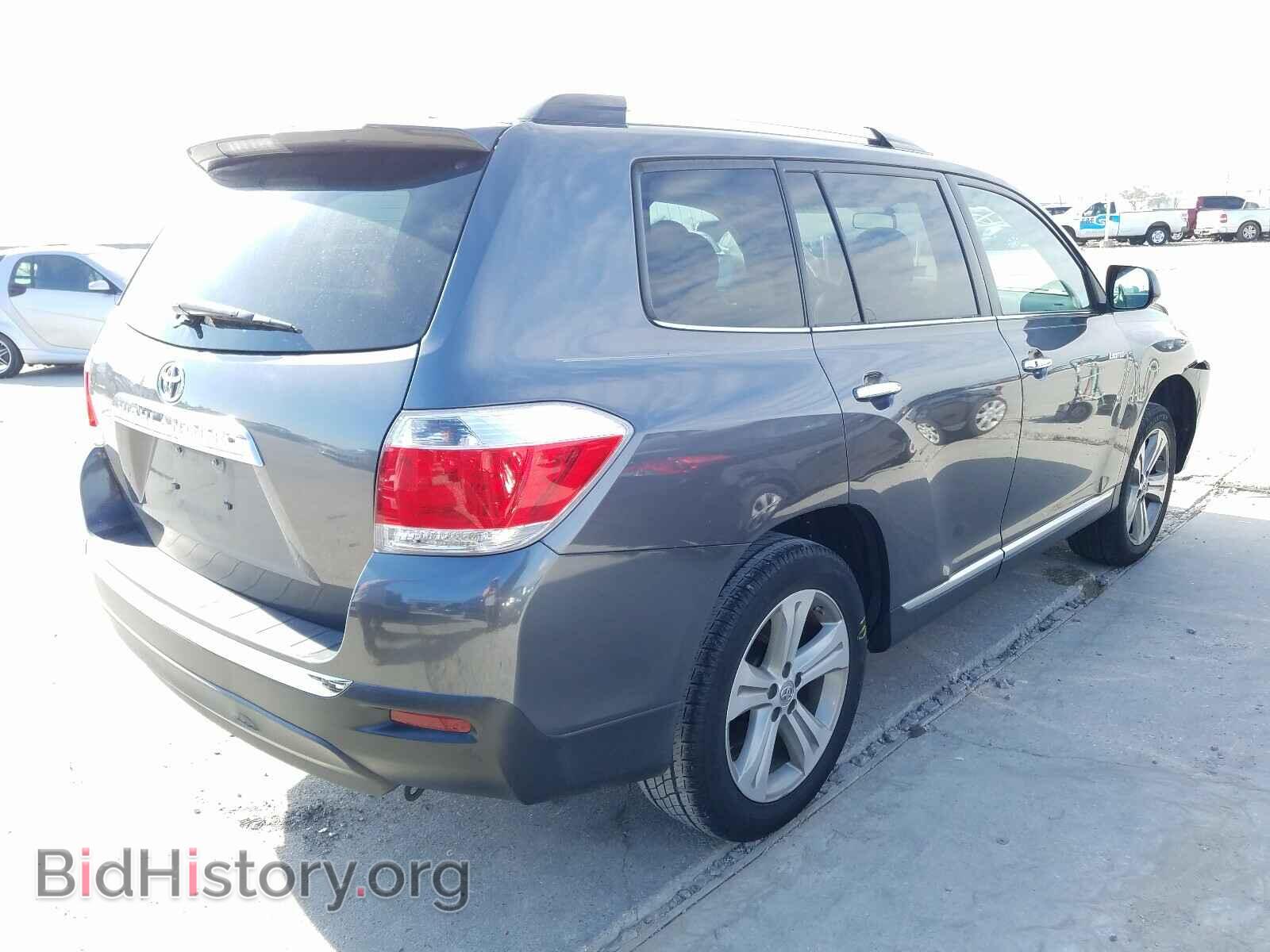 2013 TOYOTA HIGHLANDER - VIN: 5TDYK3EH8DS136618 - Фото 4