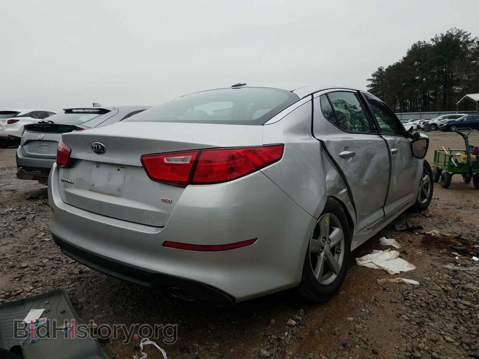 2014 KIA OPTIMA - VIN: 5XXGM4A75EG300161 - Фото 4