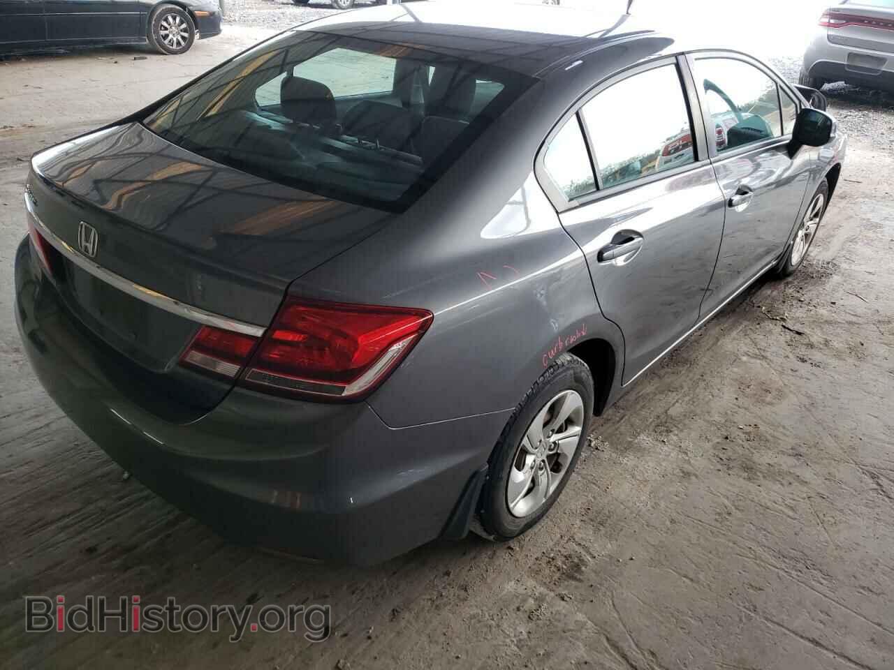 2013 HONDA CIVIC - VIN: 19XFB2F57DE095009 - Фото 4