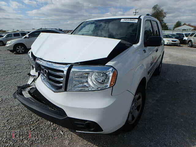 2013 HONDA PILOT - VIN: 5FNYF4H27DB065403 - Photo 2