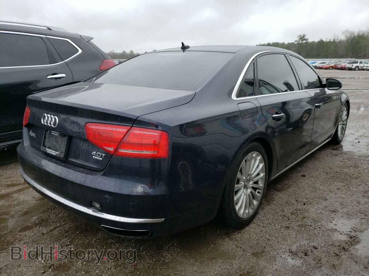 2013 AUDI A8 - VIN: WAUR2AFD4DN015205 - Фото 4