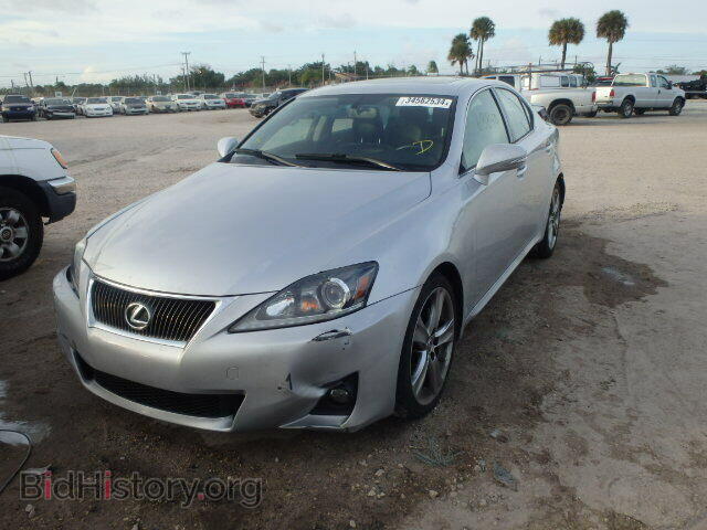 2011 LEXUS IS250 - VIN: JTHBF5C22B5142968 - Фото 2