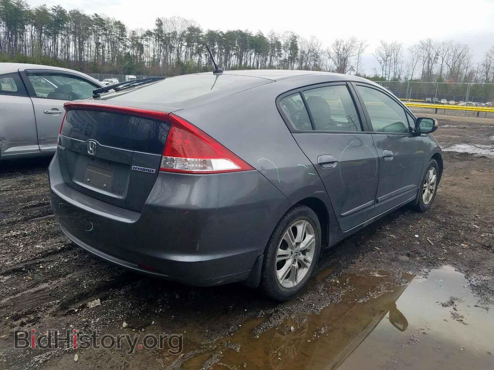 2010 HONDA INSIGHT - VIN: JHMZE2H75AS019251 - Фото 4