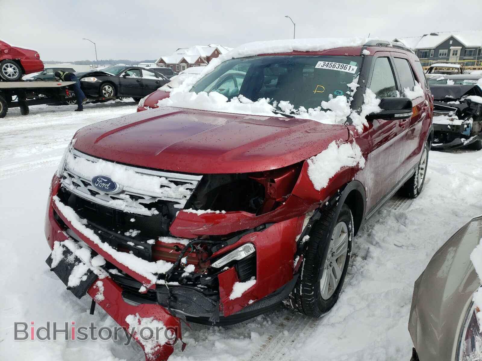 2018 FORD EXPLORER - VIN: 1FM5K8D87JGC71883 - Фото 2
