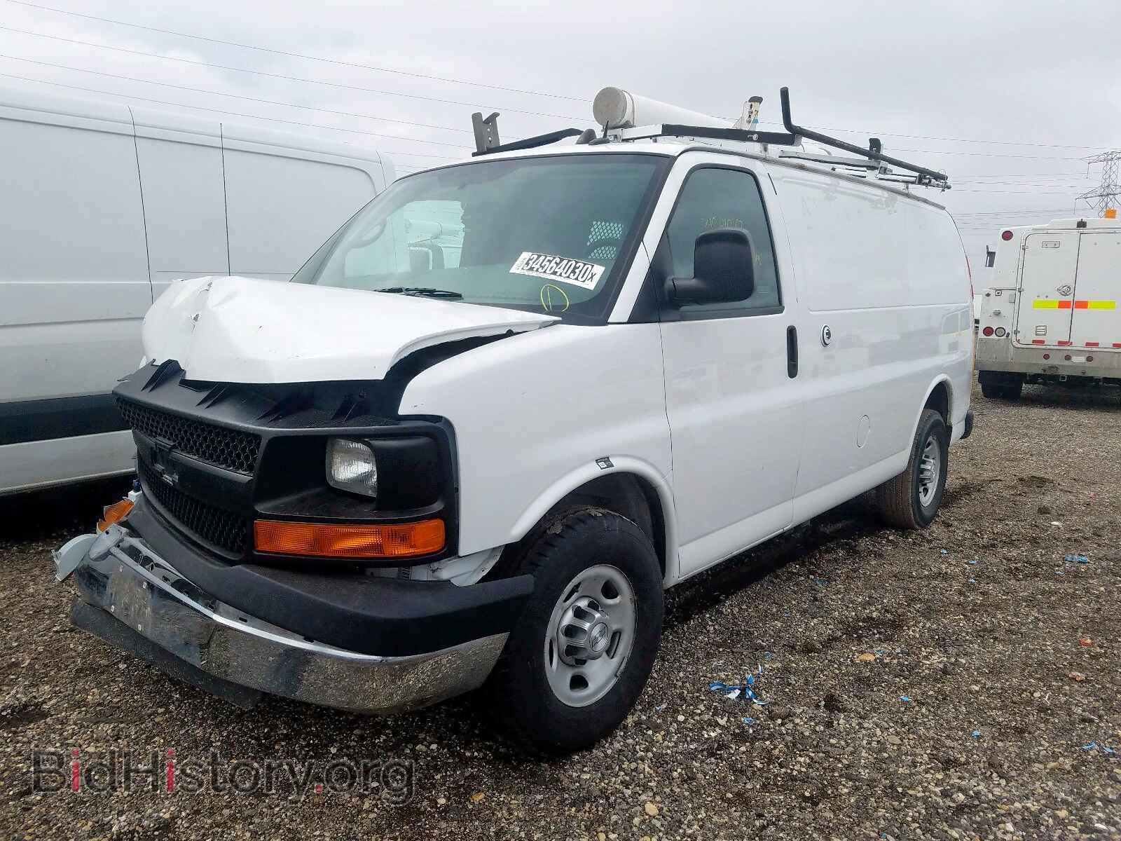 2014 CHEVROLET EXPRESS - VIN: 1GCWGFCA4E1914654 - Photo 2