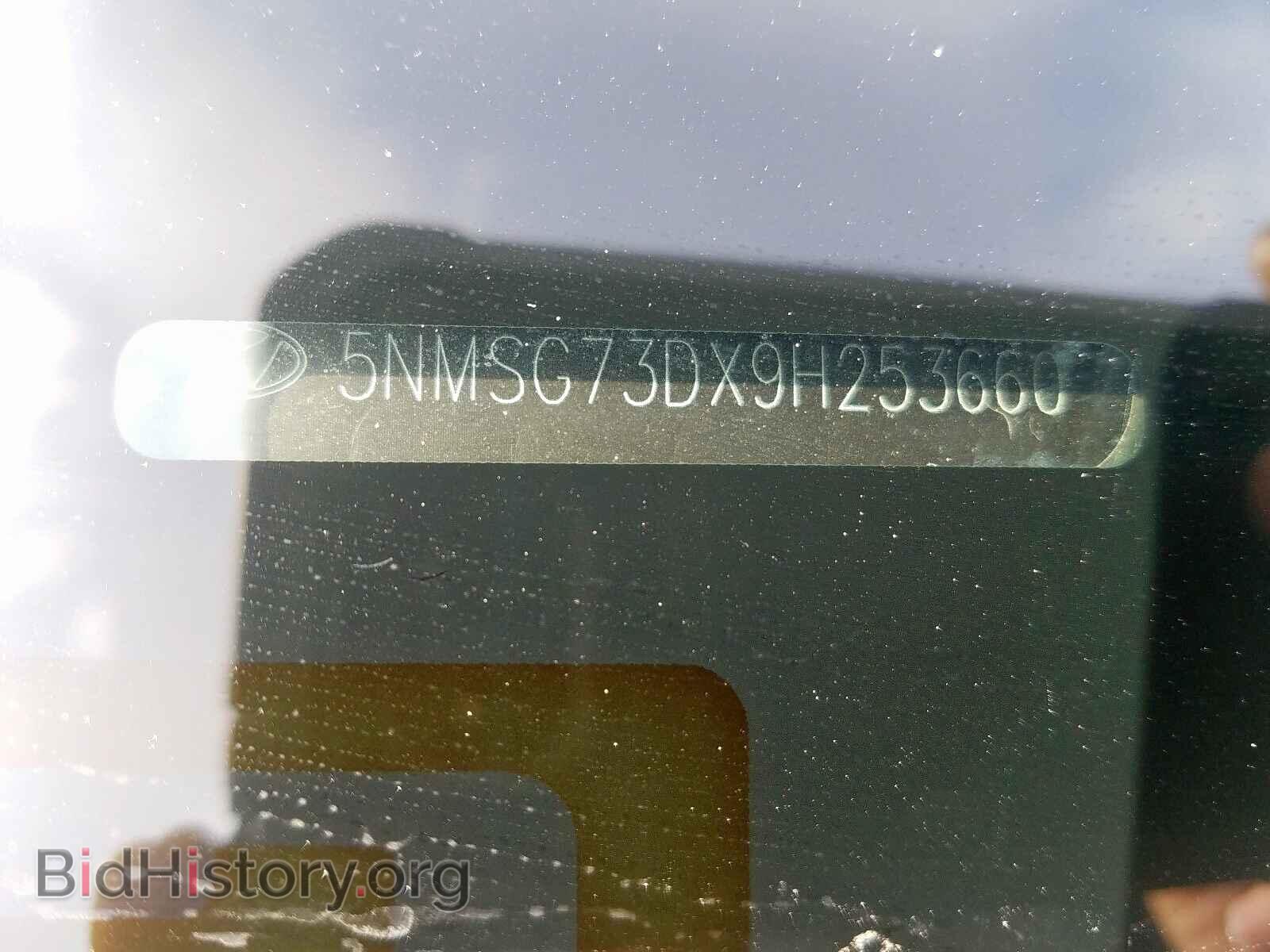 2009 HYUNDAI SANTA FE - VIN: 5NMSG73DX9H253660 - Фото 10