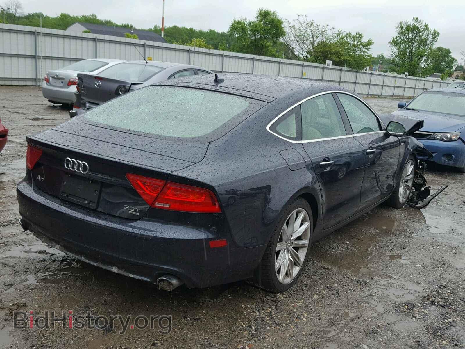 2013 AUDI A7 - VIN: WAUYGAFC6DN080240 - Photo 4